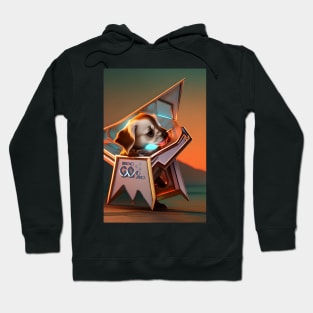 Dog Lottery ticket design Hoodie